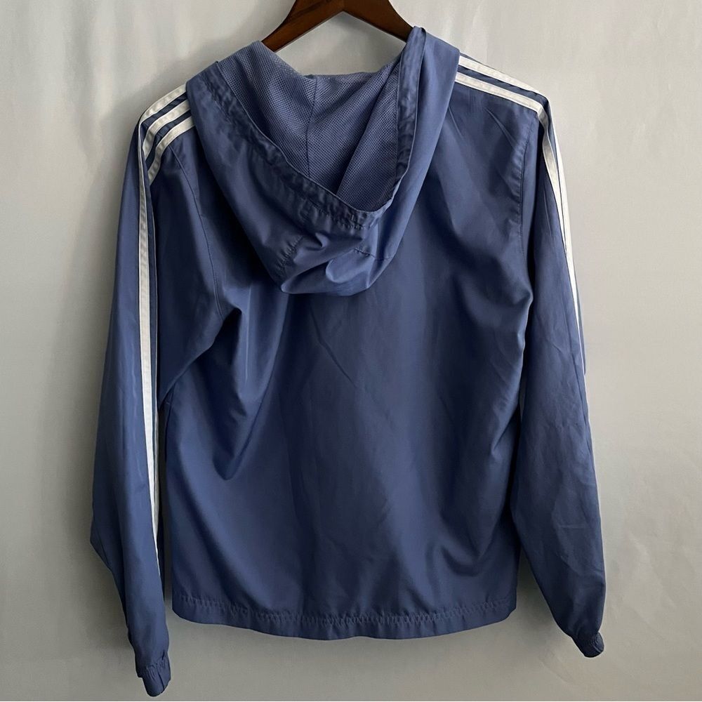 Adidas Purple Windbreaker Jacket - Picture 7 of 9